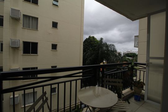 Sala - Varanda de apartamento à venda com 2 quartos, 68m² em Freguesia (jacarepaguá), Rio de Janeiro