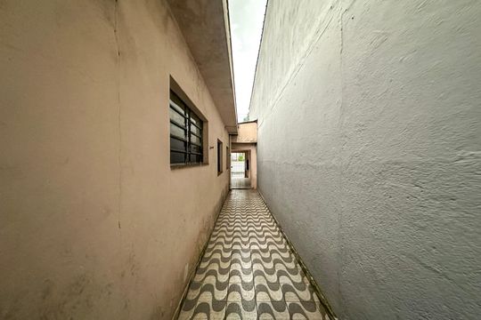 Área externa de casa para alugar com 1 quarto, 45m² em Sacoma, São Paulo