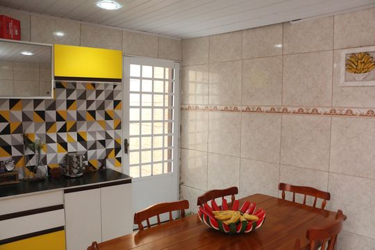 Cozinha de casa para alugar com 2 quartos, 91m² em Luz, Nova Iguaçu