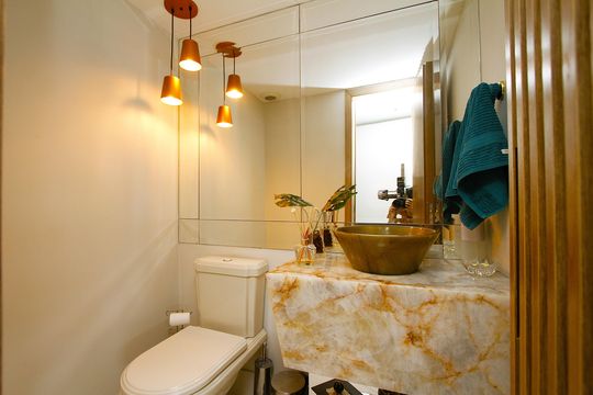 Lavabo de apartamento à venda com 4 quartos, 189m² em Buritis, Belo Horizonte