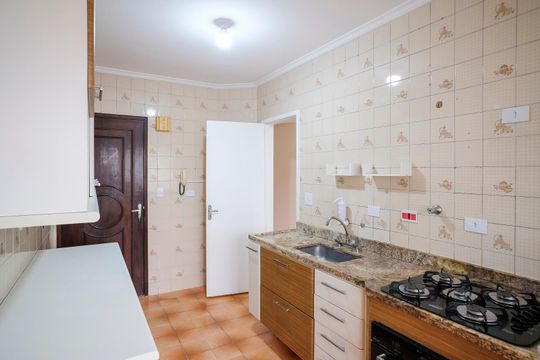 Cozinha de apartamento para alugar com 3 quartos, 96m² em Vila Mariza, São Bernardo do Campo