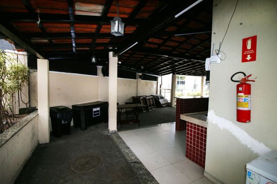 Área comum - Churrasqueira de apartamento à venda com 2 quartos, 52m² em Colégio, Rio de Janeiro