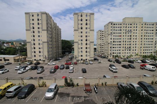 Vista da Sala de apartamento à venda com 2 quartos, 52m² em Colégio, Rio de Janeiro