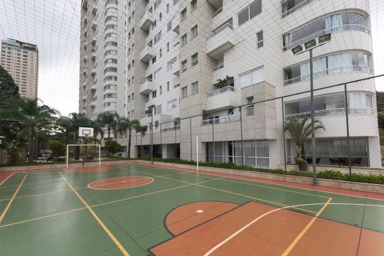 Área comum - Quadra Poliesportiva de apartamento à venda com 2 quartos, 74m² em Jardim da Torre, Nova Lima