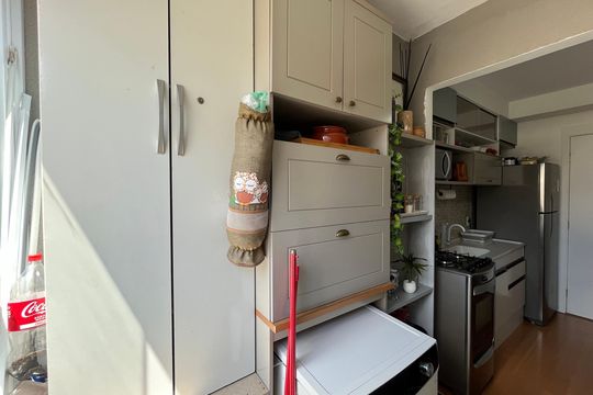 Área de Serviço de apartamento à venda com 2 quartos, 28m² em Chácara Inglesa, São Paulo