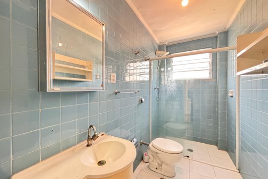 Banheiro de apartamento para alugar com 1 quarto, 60m² em Vila Nova Conceição, São Paulo