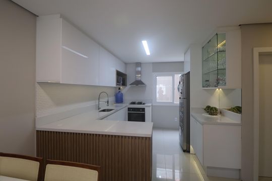 Cozinha de casa para alugar com 3 quartos, 80m² em Nossa Senhora das Gracas, Canoas