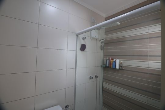 Banheiro da Suíte de casa para alugar com 3 quartos, 80m² em Nossa Senhora das Gracas, Canoas