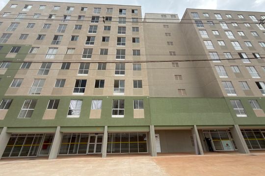Fachada de apartamento para alugar com 1 quarto, 28m² em Recanto das Emas, Brasília