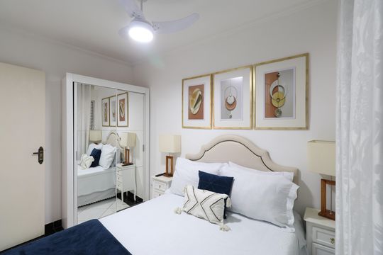Quarto  de apartamento para alugar com 1 quarto, 45m² em Luz, São Paulo
