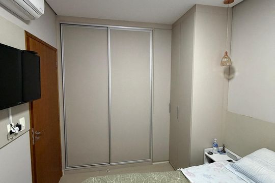 Quarto 1 de apartamento à venda com 3 quartos, 148m² em Vila Valparaíso, Santo André