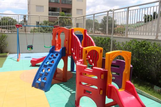 Área comum - Playground de apartamento à venda com 3 quartos, 82m² em Fundação, São Caetano do Sul