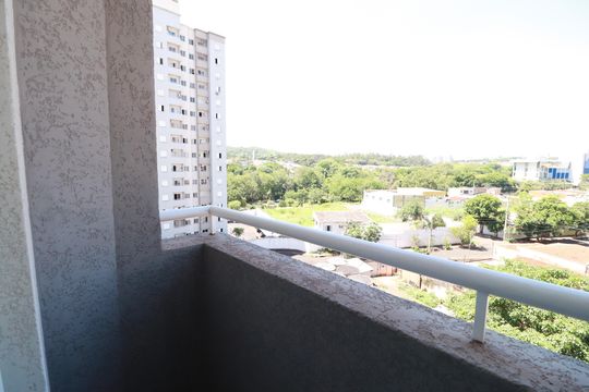 Varanda  de apartamento para alugar com 1 quarto, 49m² em Campos Elísios, Ribeirão Preto