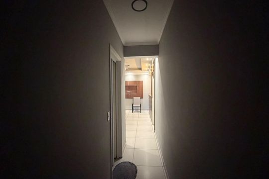 Corredor de apartamento para alugar com 2 quartos, 97m² em Canto do Forte, Praia Grande