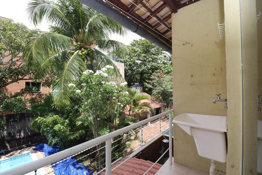 Varanda de apartamento para alugar com 2 quartos, 80m² em Praia do Flamengo, Salvador