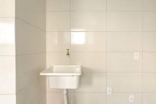 Lavanderia (Torneira) de apartamento para alugar com 1 quarto, 30m² em São João do Rio Vermelho, Florianópolis