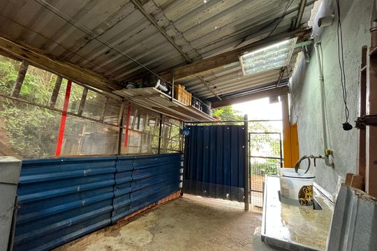 Fundos/Quintal de casa para alugar com 1 quarto, 30m² em Jaraguá, São Paulo