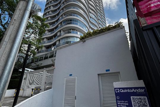 Fachada do Prédio de apartamento à venda com 1 quarto, 69m² em Residencial Zero (tambore), Barueri