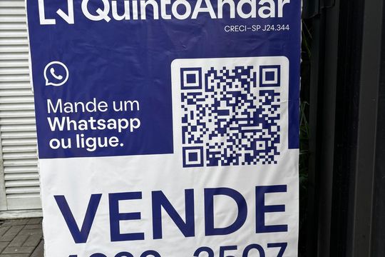 Placa  de apartamento à venda com 1 quarto, 69m² em Residencial Zero (tambore), Barueri