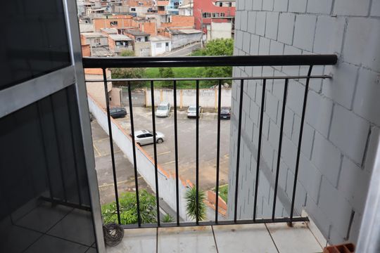 Varanda de apartamento para alugar com 2 quartos, 65m² em Fazenda da Juta, São Paulo