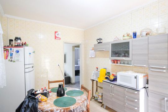 Cozinha casa 1 de casa à venda com 3 quartos, 138m² em Nova Gerti, São Caetano do Sul