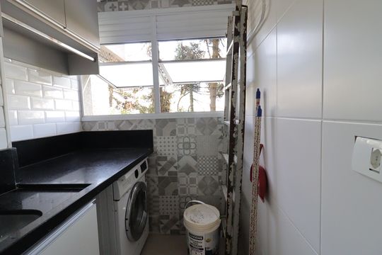 Área de Serviço de apartamento para alugar com 2 quartos, 64m² em Vila Castelo, São Paulo