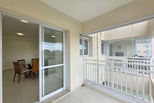 Sacada de apartamento à venda com 2 quartos, 75m² em Vila Apiai, Santo André