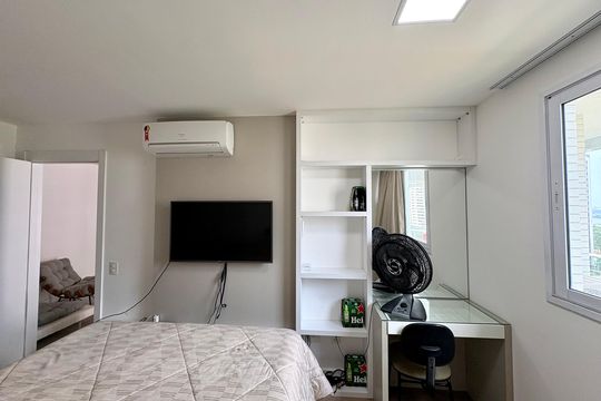 Suíte 2 de apartamento à venda com 2 quartos, 78m² em Barra Olímpica, Rio de Janeiro