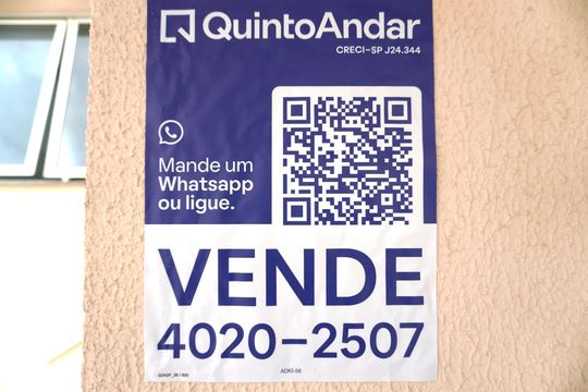 Fachada de casa de condomínio à venda com 3 quartos, 180m² em Residencial Dois (tambore), Santana de Parnaíba