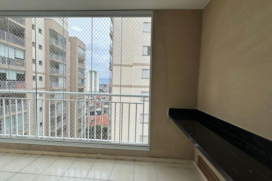 Varanda da Sala de apartamento para alugar com 3 quartos, 80m² em Jardim Tupanci, Barueri