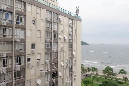 Vista do Quarto 1 de apartamento para alugar com 2 quartos, 50m² em Aparecida, Santos