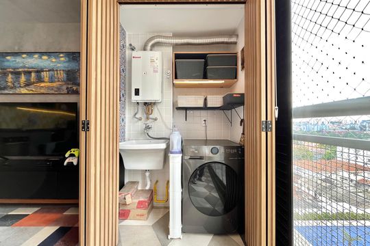 Área de Serviço de apartamento à venda com 2 quartos, 60m² em Vila Monte Alegre, São Paulo