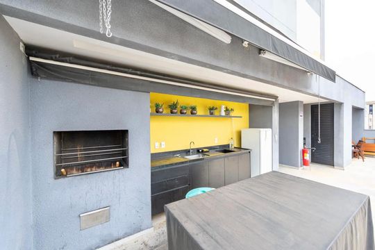 Área comum - Churrasqueira de apartamento à venda com 2 quartos, 60m² em Vila Monte Alegre, São Paulo