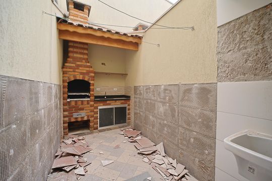 Área gourmet e Área de Serviço de casa à venda com 3 quartos, 120m² em Vila Lais, São Paulo