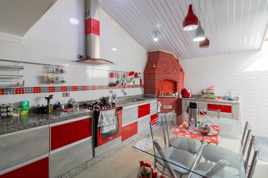 Cozinha de casa de condomínio à venda com 3 quartos, 65m² em Jardim Adriana, Guarulhos