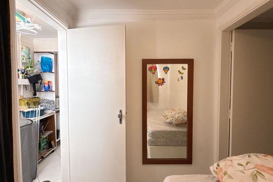 Quarto de Serviço de apartamento para alugar com 3 quartos, 100m² em Jardim Ana Maria, Guarujá