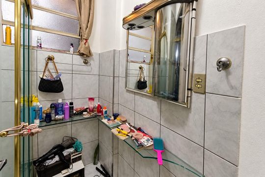 Banheiro de apartamento à venda com 1 quarto, 51m² em Consolação, São Paulo