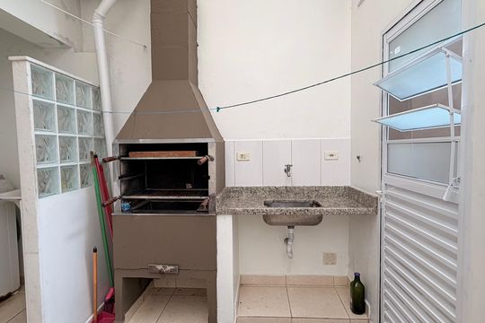 Área externa de casa à venda com 3 quartos, 120m² em Vila Israel, São Bernardo do Campo