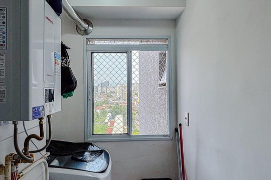 Área de serviço de apartamento à venda com 2 quartos, 57m² em Tatuapé, São Paulo