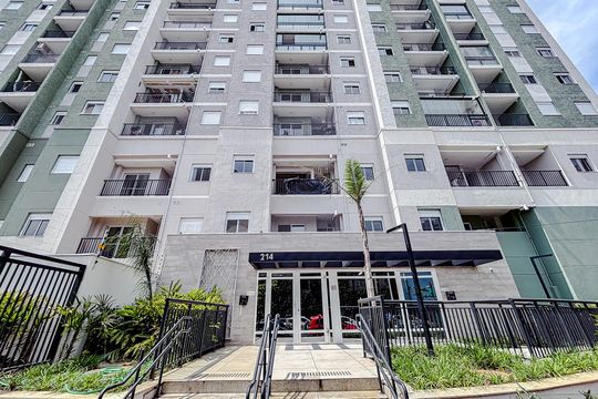 Fachada  de apartamento à venda com 2 quartos, 57m² em Tatuapé, São Paulo