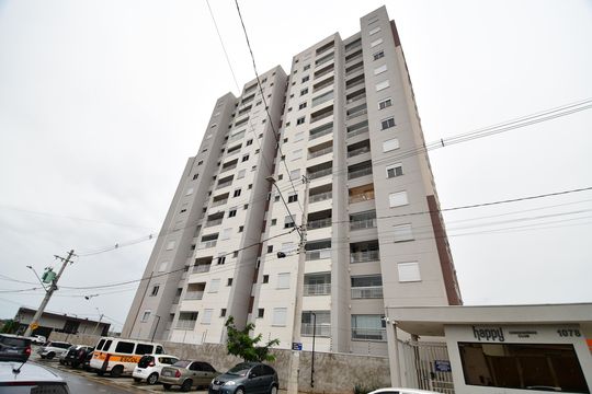 Fachada do Prédio de apartamento à venda com 2 quartos, 56m² em Loteamento Remanso Campineiro, Hortolândia