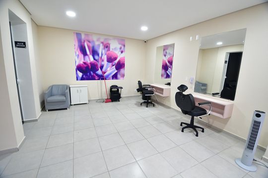 Área comum de apartamento à venda com 2 quartos, 56m² em Loteamento Remanso Campineiro, Hortolândia