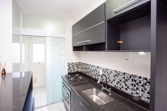 Cozinha de apartamento para alugar com 2 quartos, 68m² em Centro, Diadema