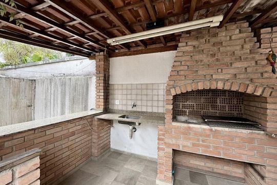 Churrasqueira  de casa para alugar com 3 quartos, 500m² em Brooklin, São Paulo