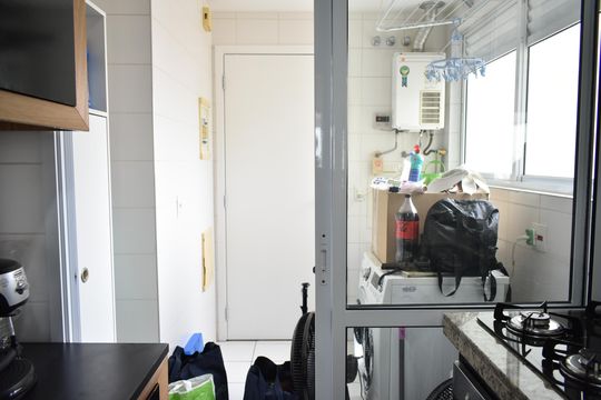 Área de Serviço de apartamento para alugar com 2 quartos, 104m² em Chácara Inglesa, São Paulo