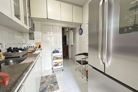 Cozinha  de apartamento para alugar com 2 quartos, 80m² em Centro, Florianópolis