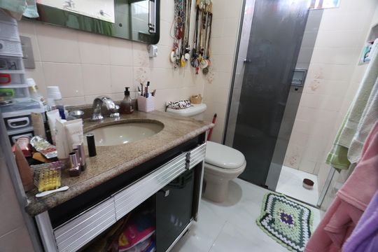 Banheiro de apartamento à venda com 3 quartos, 62m² em Aricanduva, São Paulo