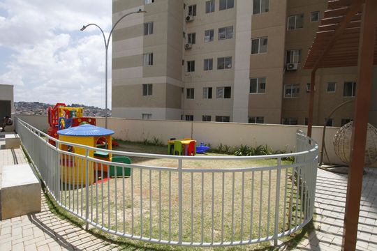 Área comum - Playground de apartamento para alugar com 2 quartos, 56m² em Palmeiras, Belo Horizonte