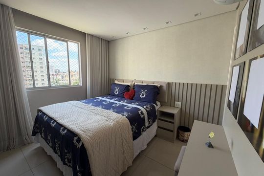 Suíte de apartamento à venda com 3 quartos, 72m² em Paquetá, Belo Horizonte