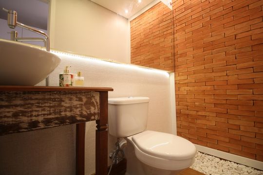 Lavabo de apartamento para alugar com 3 quartos, 126m² em Morumbi, São Paulo